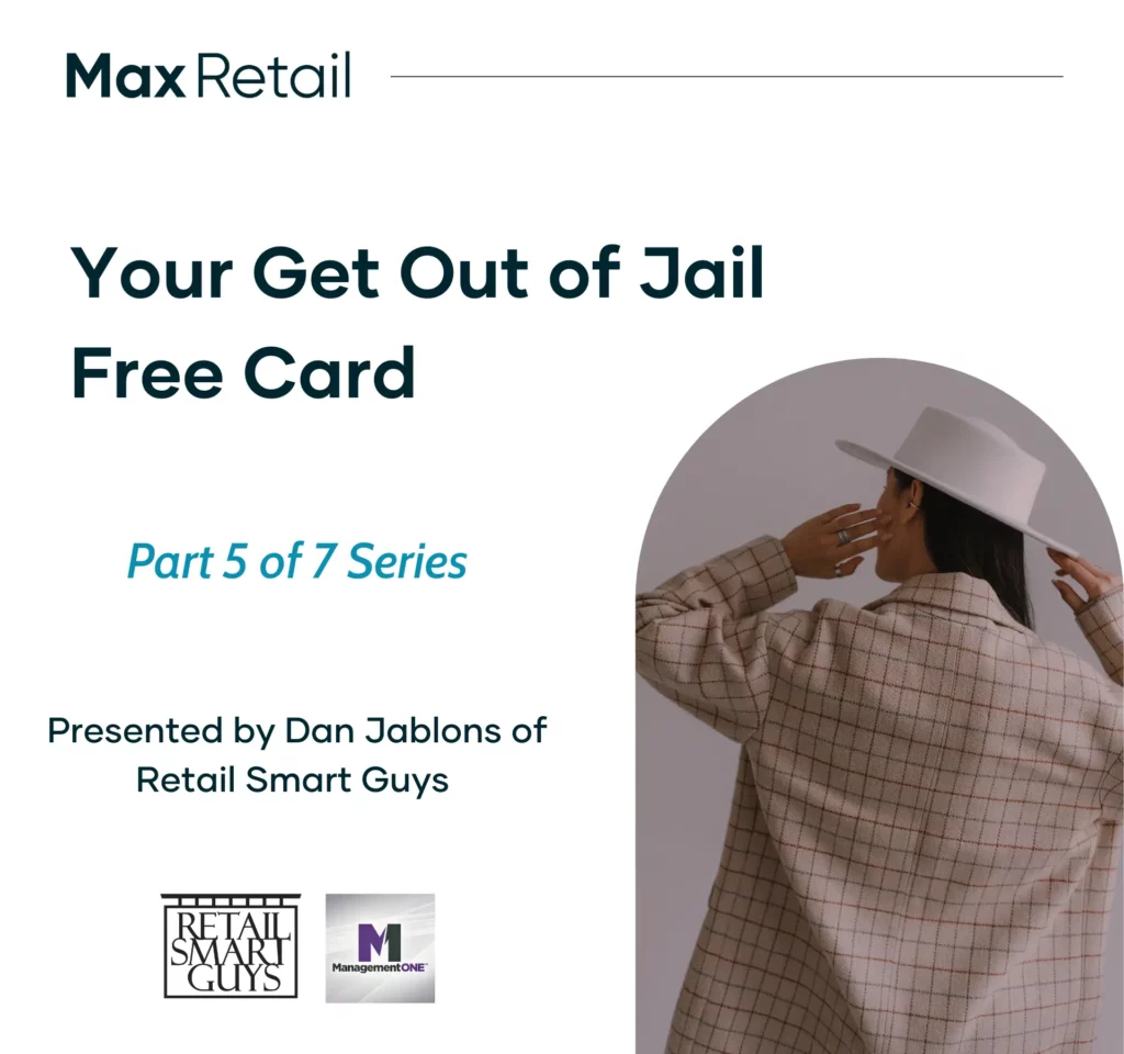 Series 1, Part 5: Your Get Out of Jail Free Card