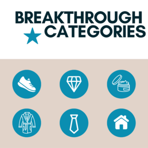 Here are the top breakthrough categories