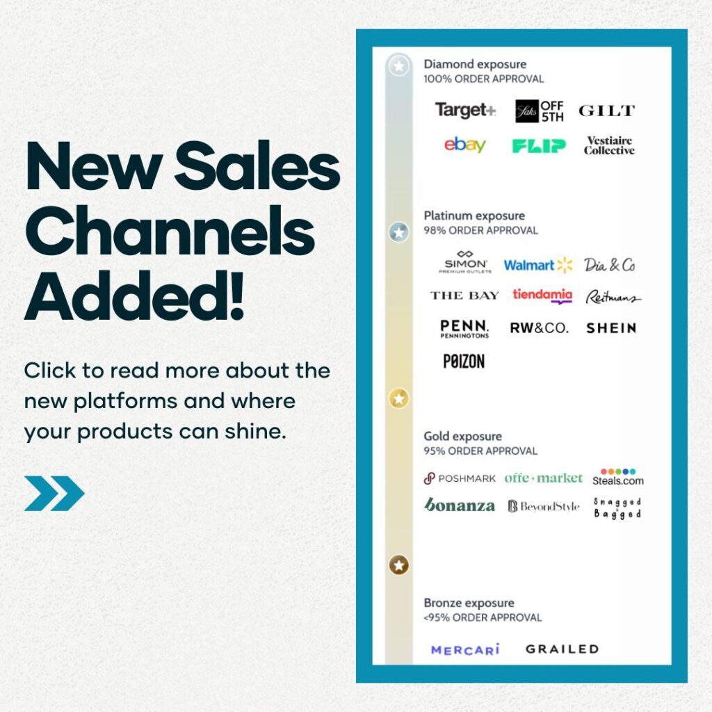 New sales channels added