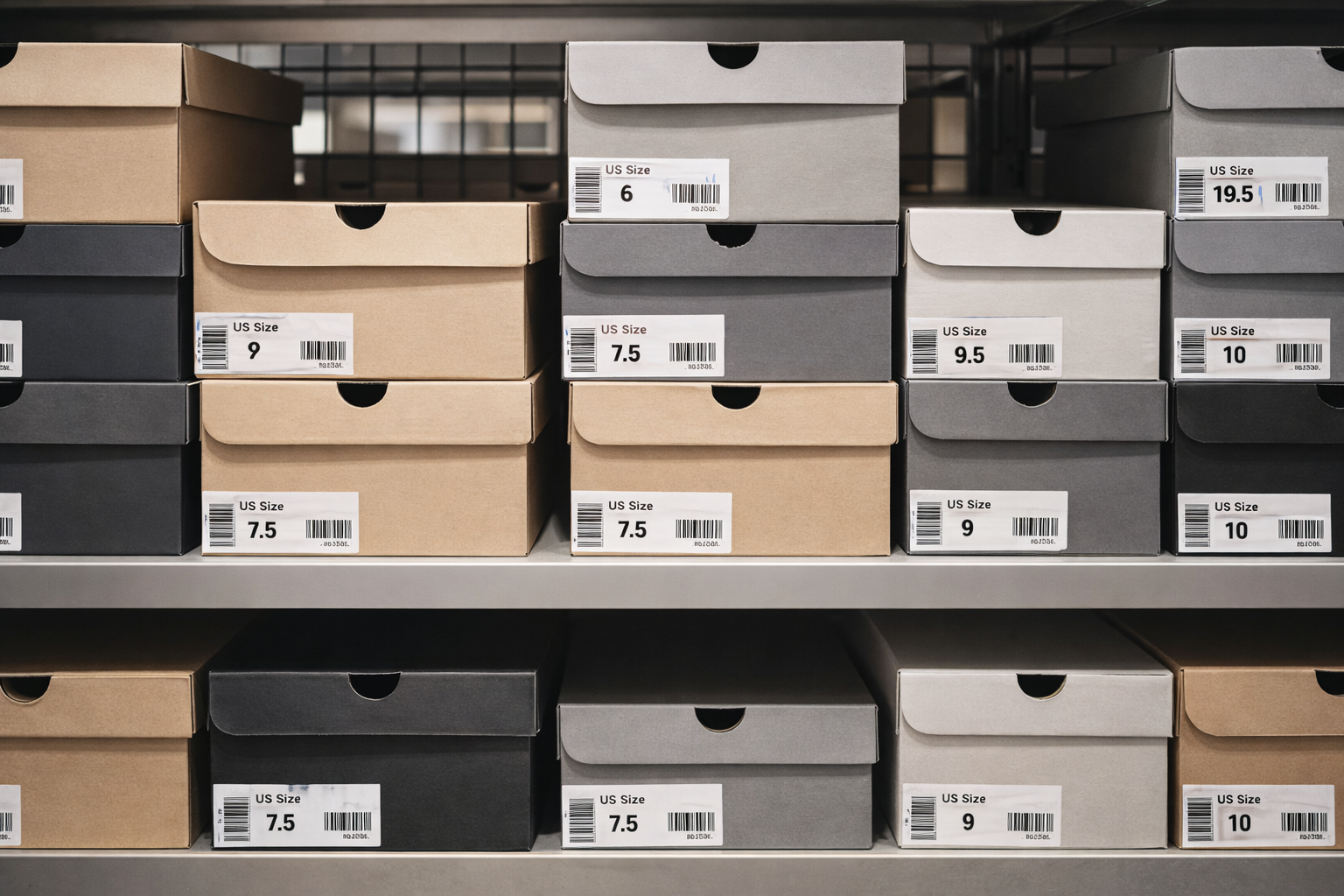 Dead stock footwear Dead stock footwear, brand-name athletic and casual shoes a retailer can no longer reorder