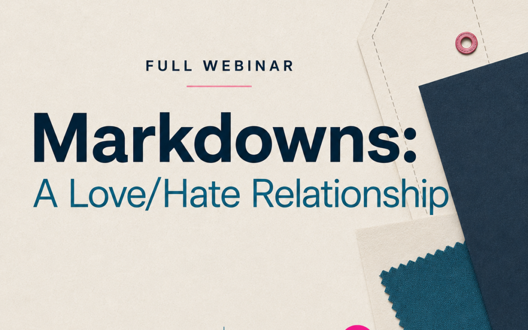 Markdowns: A Love/Hate Relationship